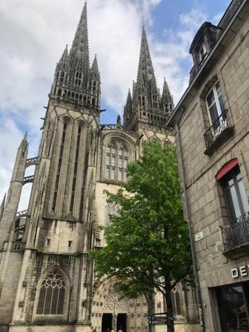 Apartamento Grand studio en hyper centre Quimper Exterior foto
